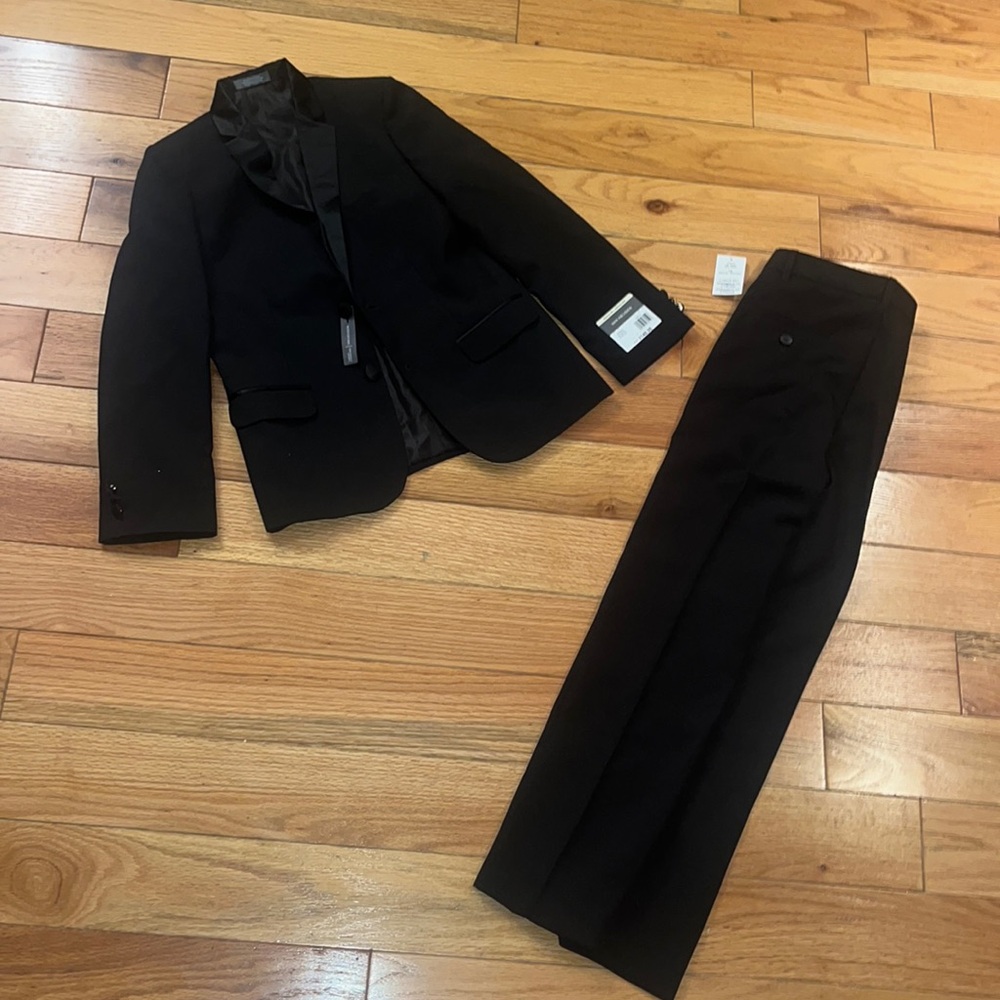 Young Boys Black Suit